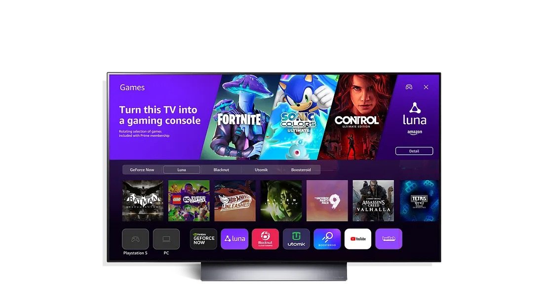 Amazon Luna app launches on LG smart TVs