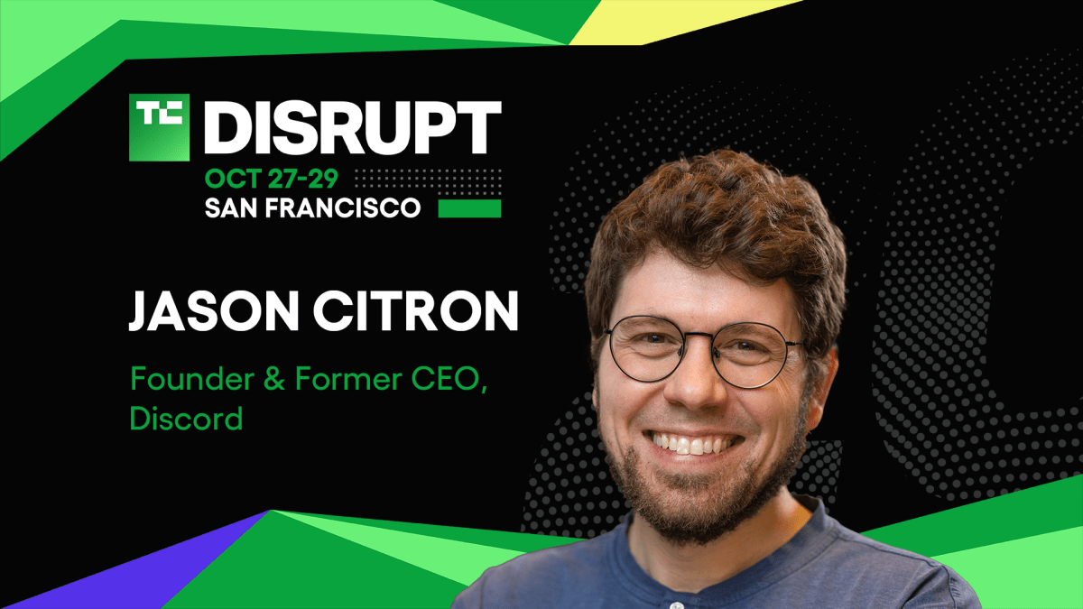 From Startup Battlefield to the Disrupt Stage: Discord founder Jason Citron returns to TechCrunch Disrupt 2025