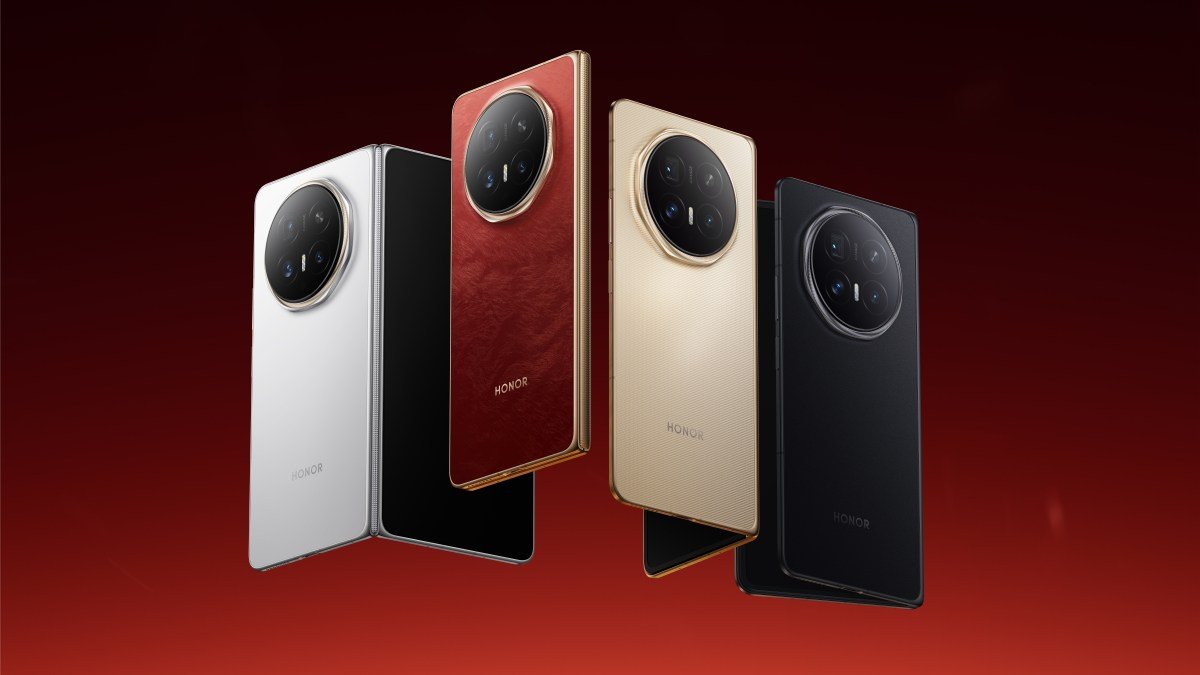Honor launches its new slim foldable Magic V6 with a 6,600 mAh battery