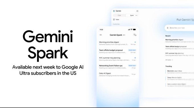 Gemini Spark illustration
