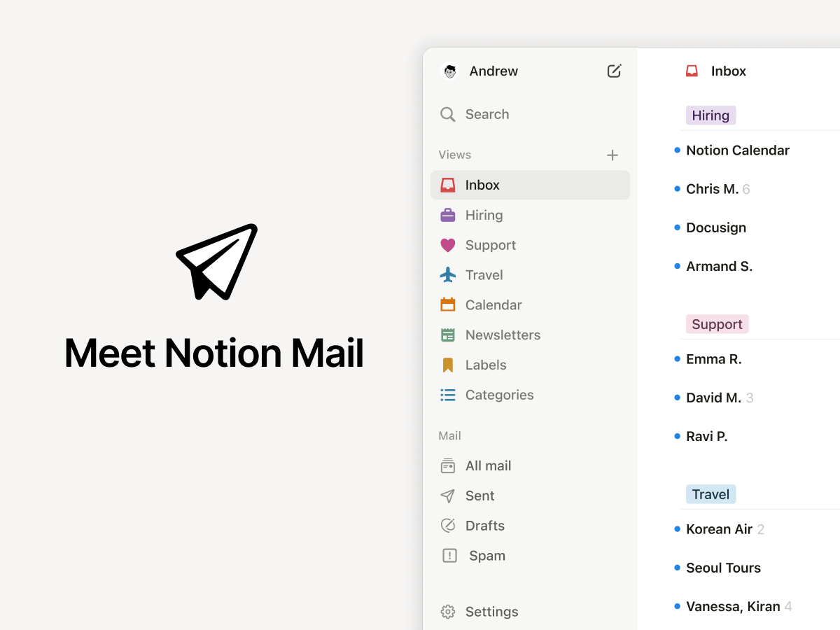 Notion Mail shuts down amid agent takeover